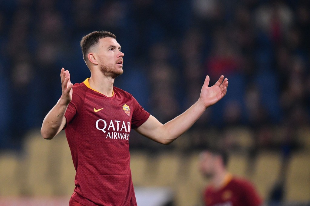 Dzeko Roma vs Bologna - Serie A TIM 2018/2019