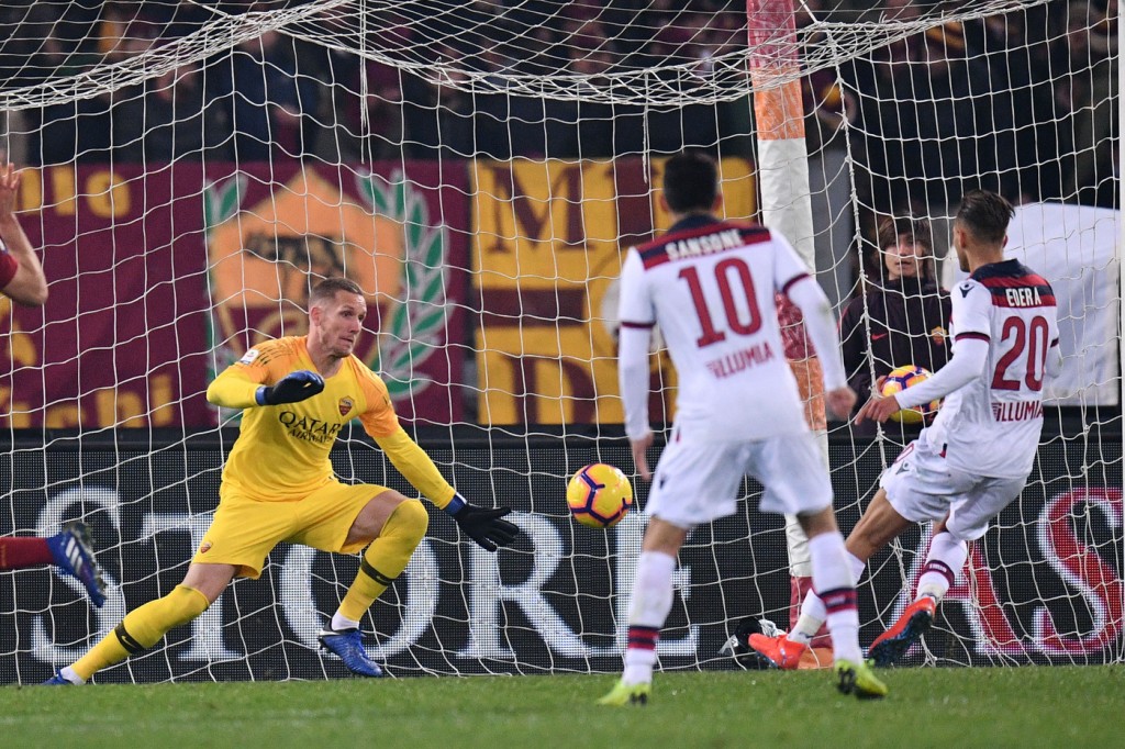 Olsen Roma vs Bologna - Serie A TIM 2018/2019
