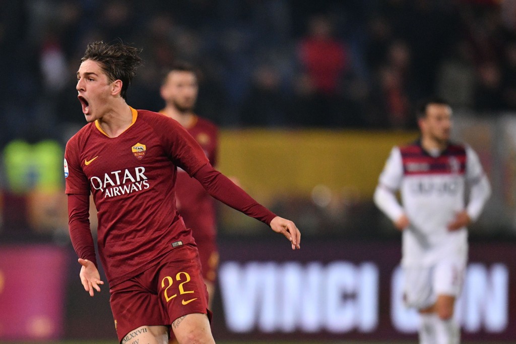 Zaniolo Roma vs Bologna - Serie A TIM 2018/2019