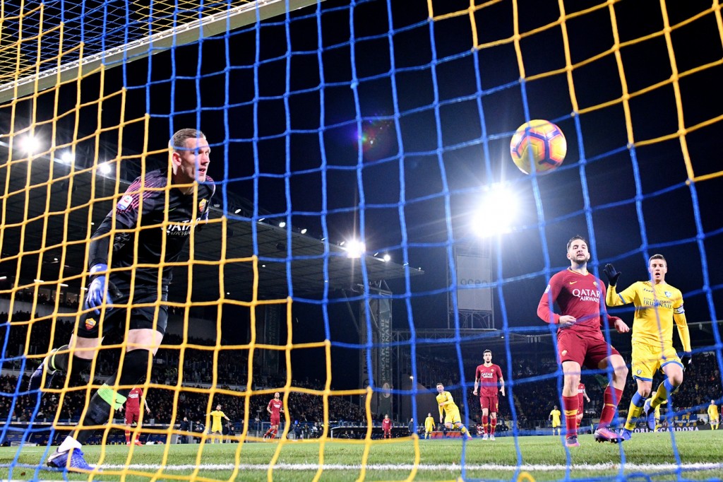olsen Frosinone vs Roma - Serie A TIM 2018/2019