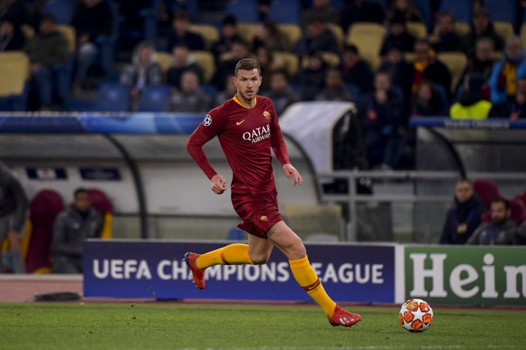Dzeko Roma vs Porto - UEFA Champions League 2018/2019