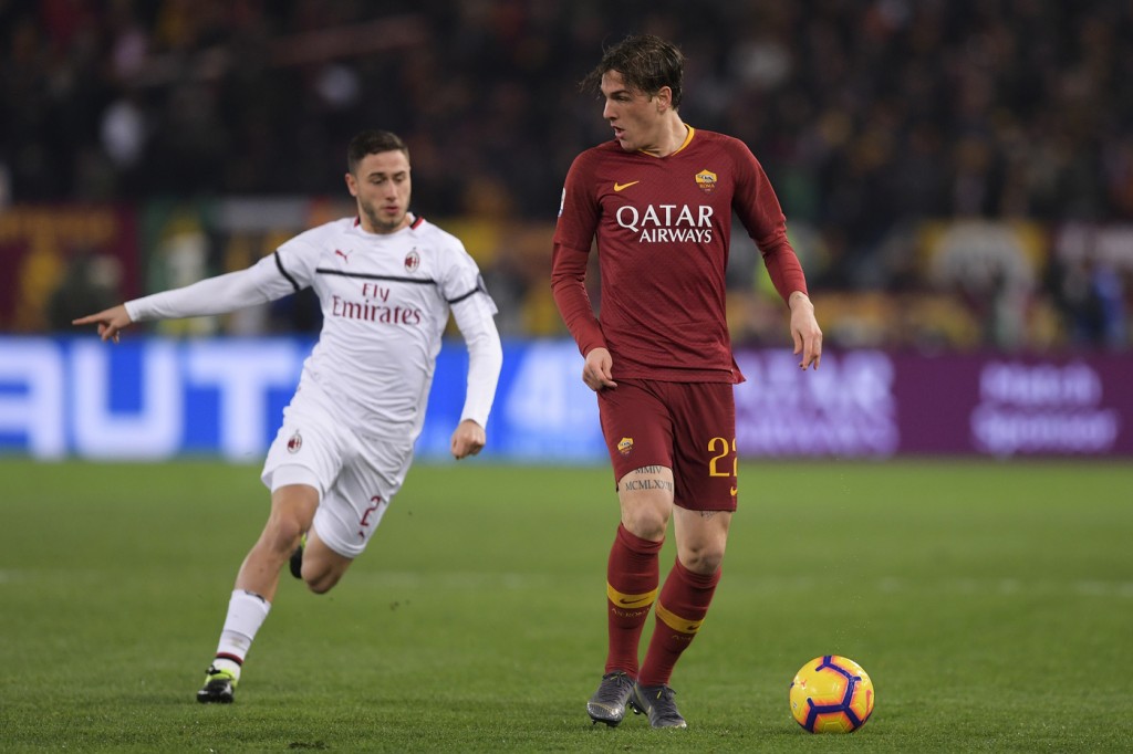 Zaniolo Roma vs Milan - Serie A TIM 2018/2019