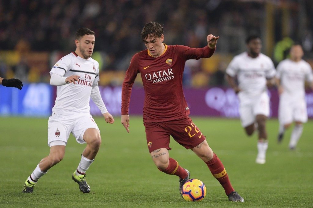 Zaniolo Roma vs Milan - Serie A TIM 2018/2019