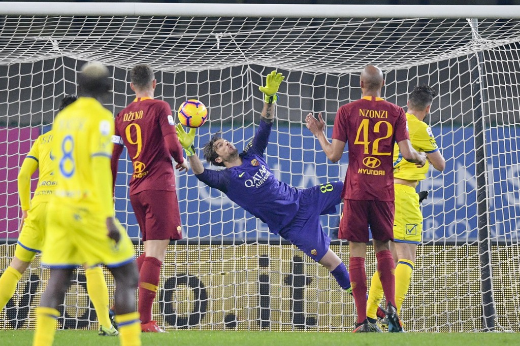 mirante Chievo vs Roma - Serie A Tim 2018/2019