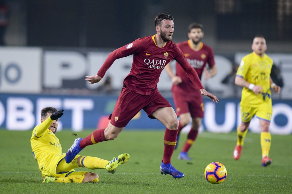 Cristante Chievo vs Roma - Serie A Tim 2018/2019
