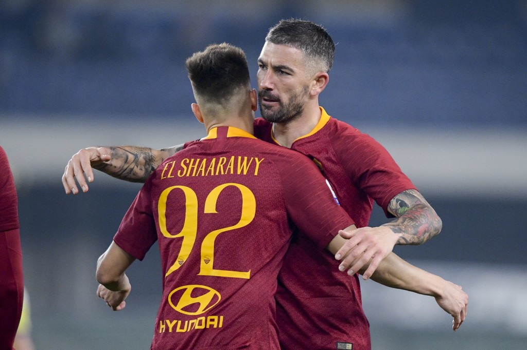 kolarov el Shaarawy Chievo_Roma04848