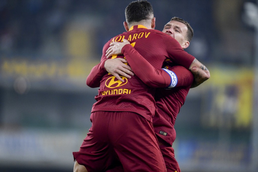 Dzeko kolarov Chievo_Roma04855