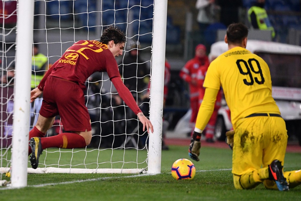 zaniolo Roma vs Milan - Serie A TIM 2018/2019