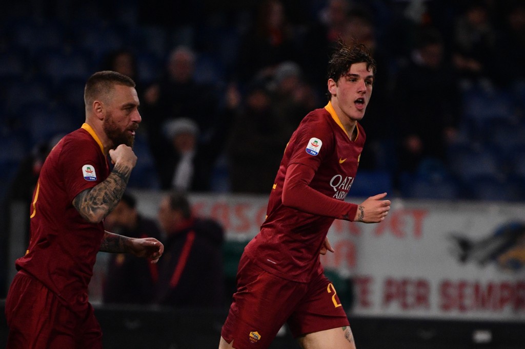 zaniolo Roma vs Milan - Serie A TIM 2018/2019