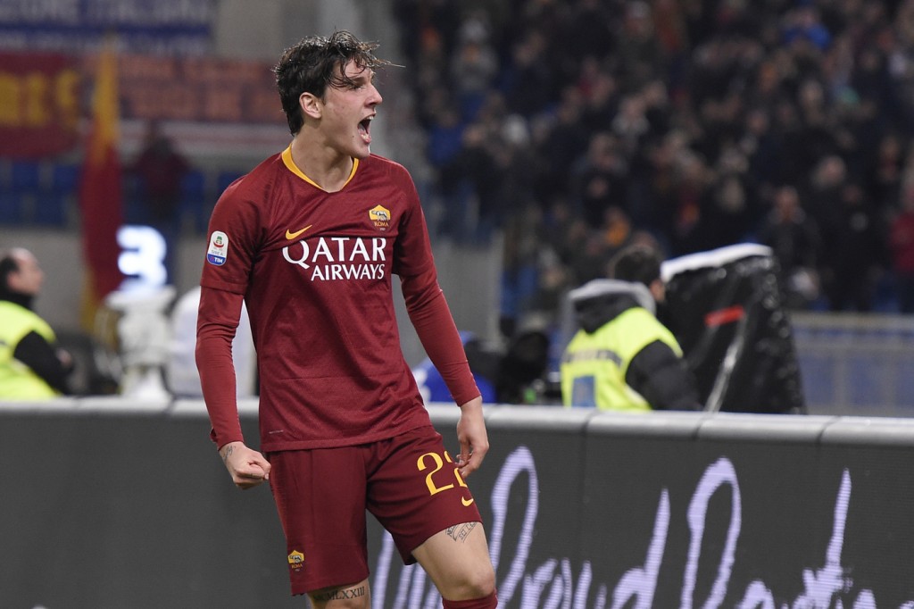zaniolo roma-milan30