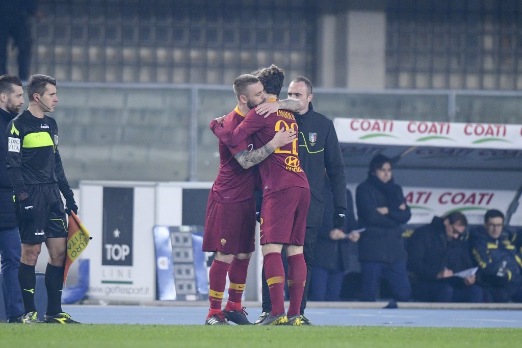 Zaniolo De Rossi Chievo_Roma05093