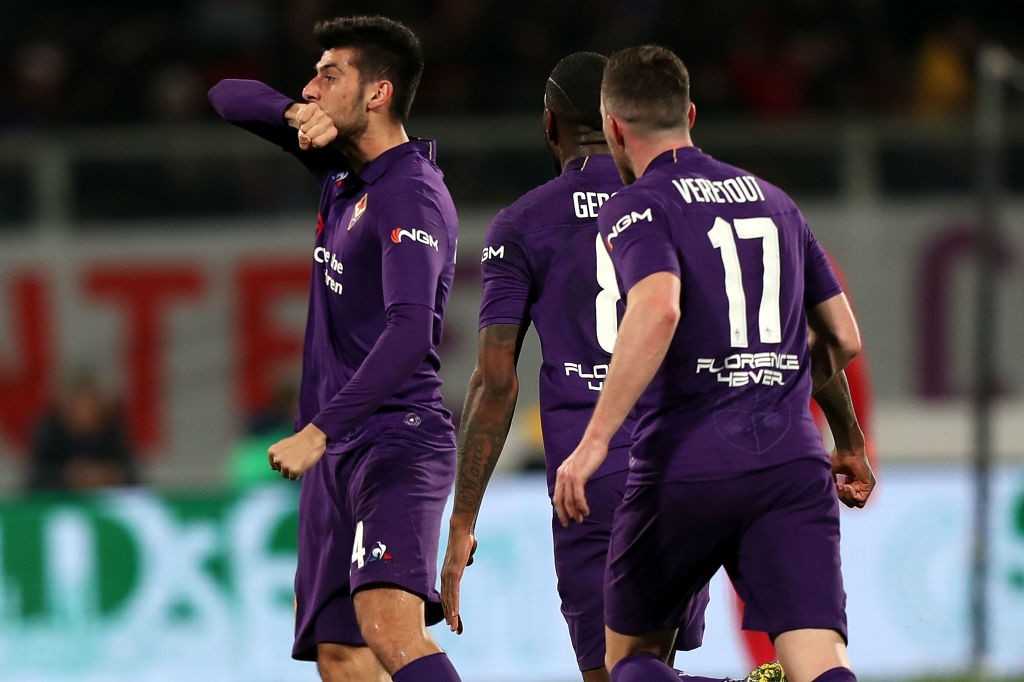 benassi veretout ACF Fiorentina v Atalanta BC - Coppa Italia
