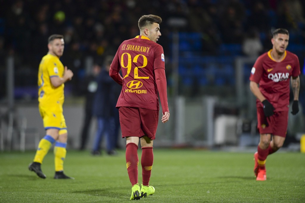 el shaarawy Frosinone vs Roma - Serie A TIM 2018/2019