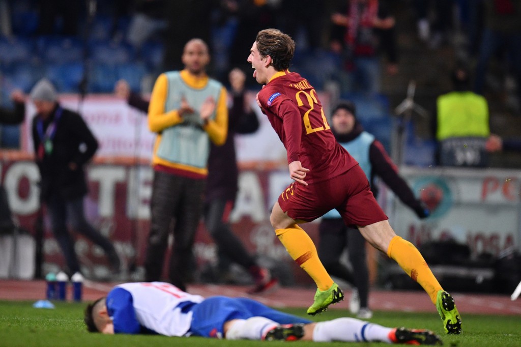 Zaniolo Roma vs Porto - UEFA Champions League 2018/2019