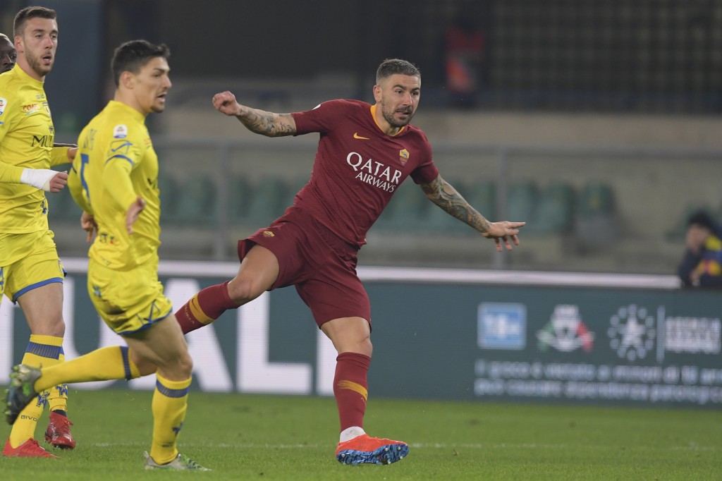 kolarov Chievo vs Roma - Serie A Tim 2018/2019