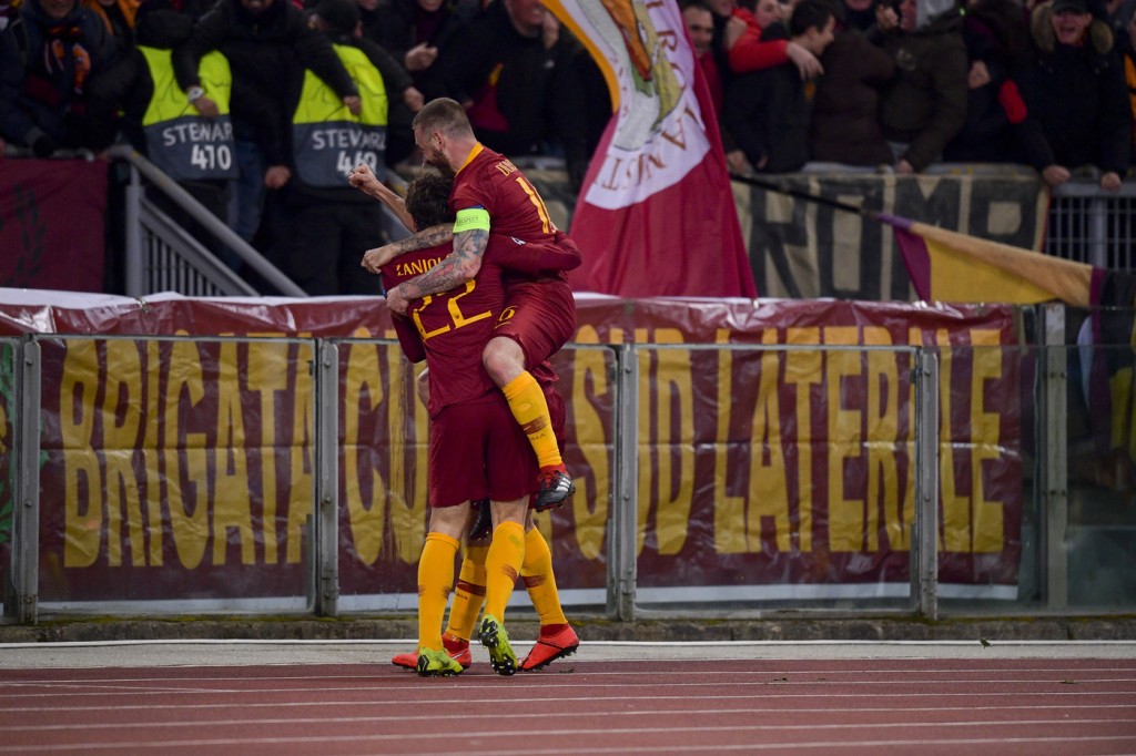 Zaniolo De Rossi Roma vs Porto - UEFA Champions League 2018/2019
