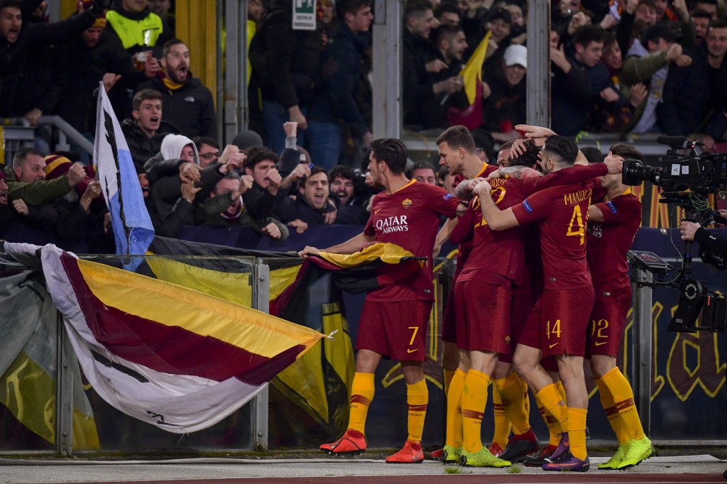 Zaniolo gol Roma vs Porto - UEFA Champions League 2018/2019