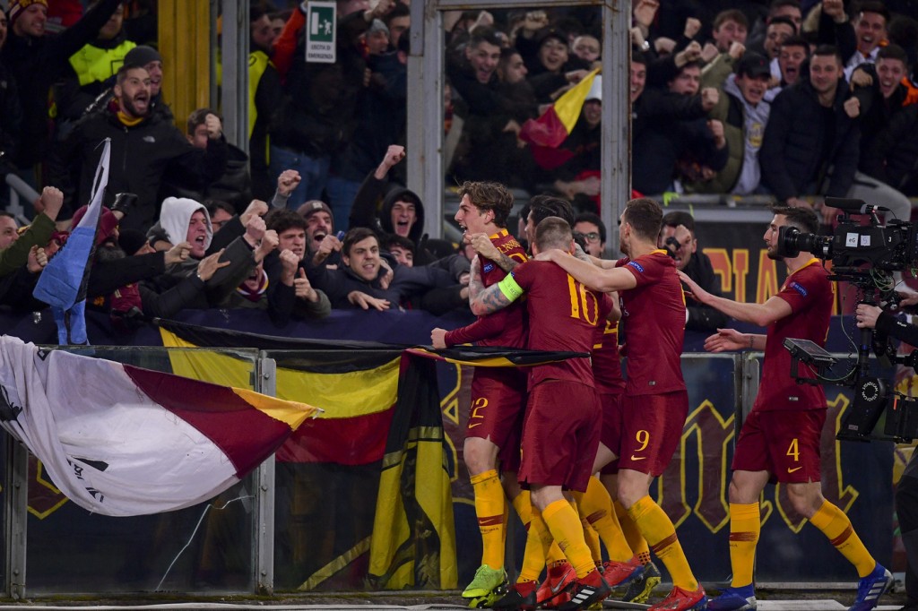 Roma-Porto Zaniolo gol 12