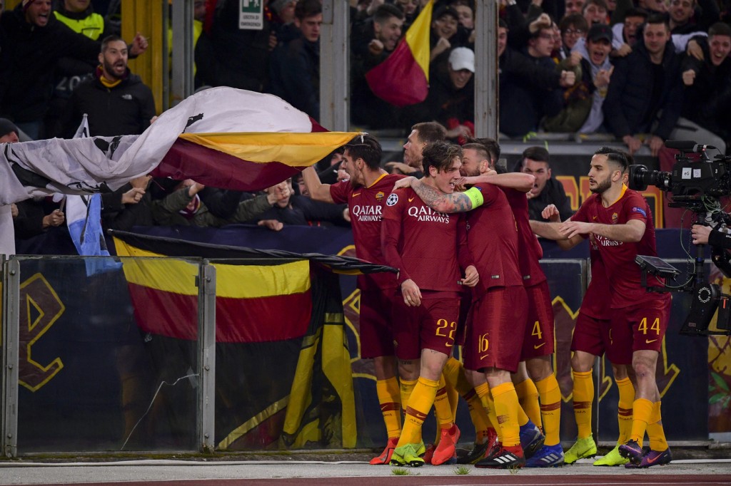 Roma-Porto Zaniolo gol 14