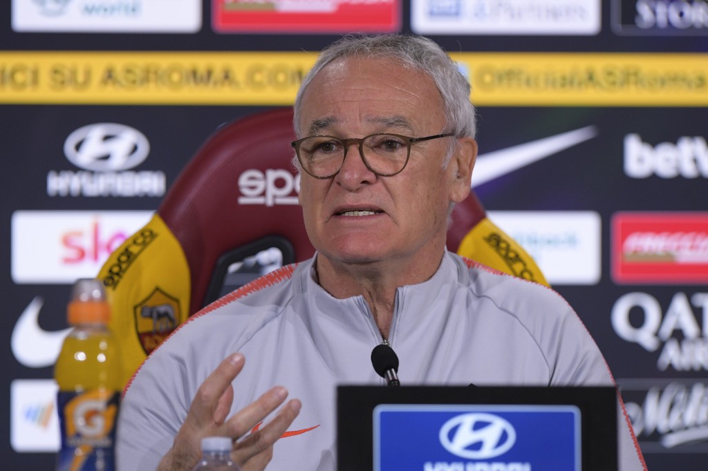 AS Roma, Conferenza Stampa del Claudio Ranieri