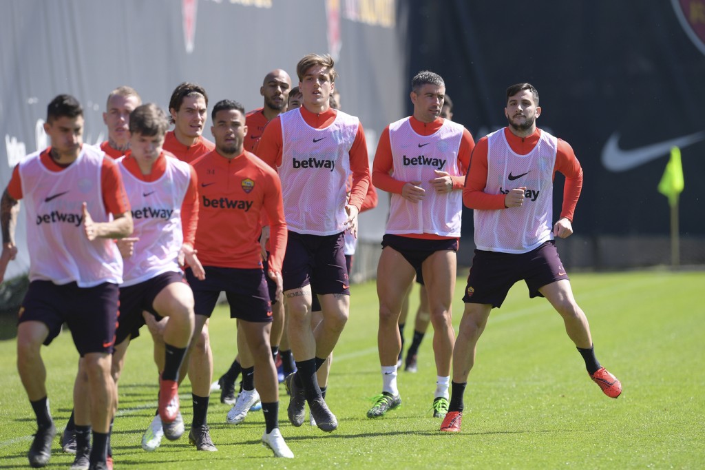 As Roma_Trigoria_Allenamento