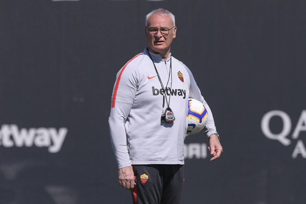 As Roma_Trigoria_Allenamento_Ranieri