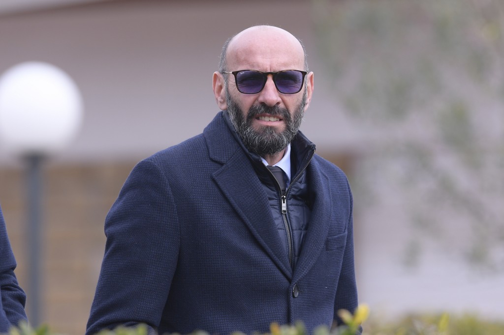 Monchi Championes, allenamento AS Roma a Trigoria
