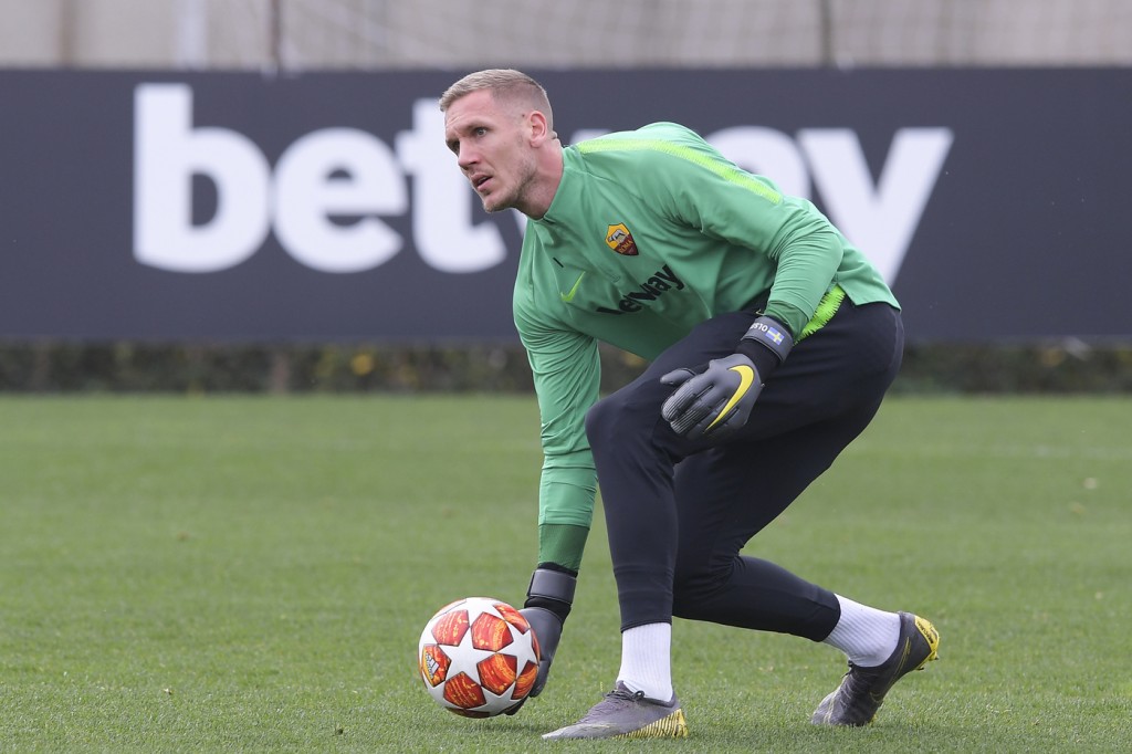 Trigoria Allenamento Olsen 2