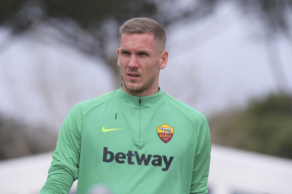 Olsen Championes, allenamento AS Roma a Trigoria