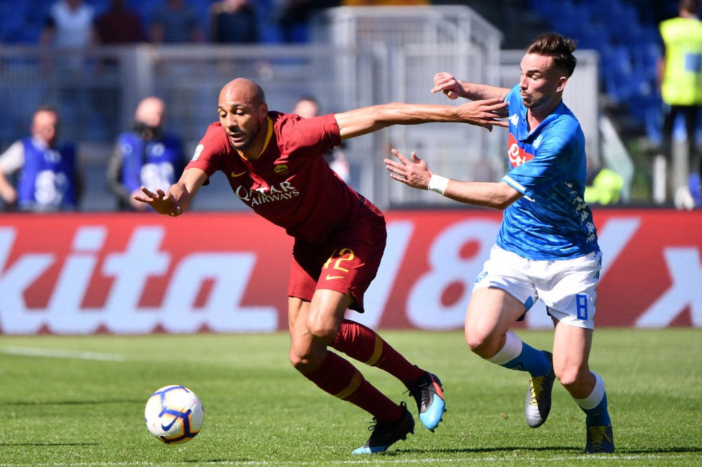 ruiz nzonzi Roma vs Napoli - Serie A TIM 2018/2019