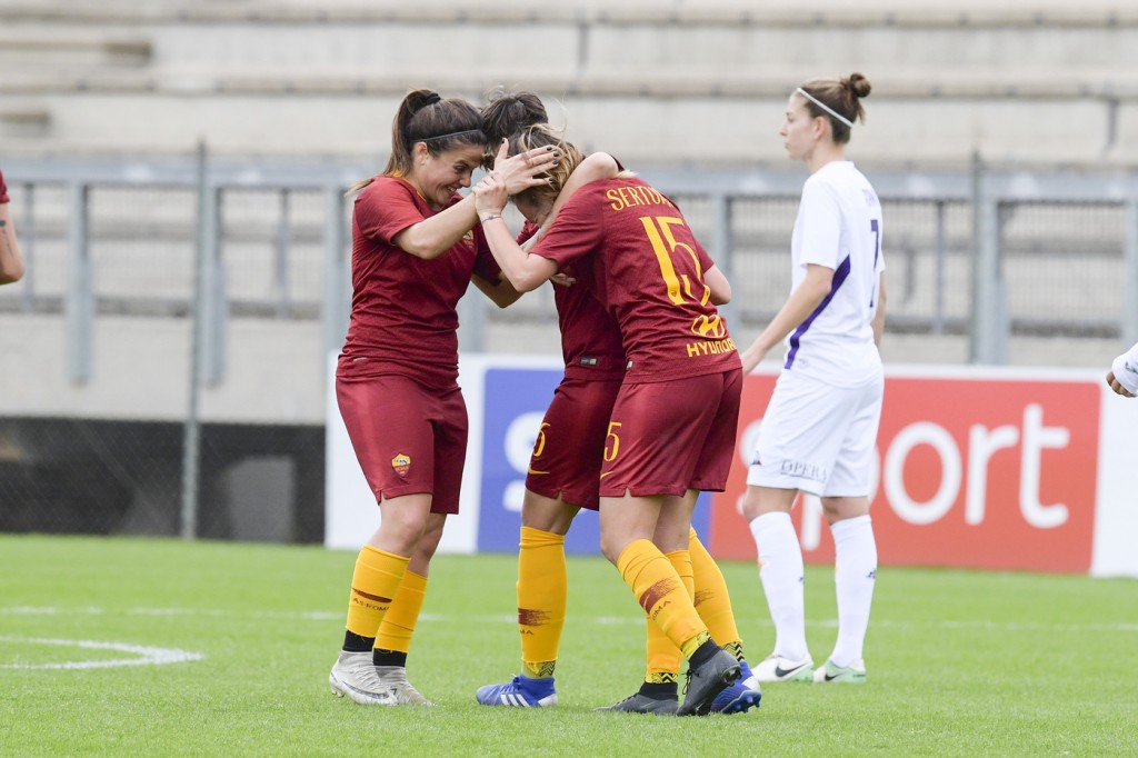Serturini Roma vs Fiorentina - Coppa Italia femminile