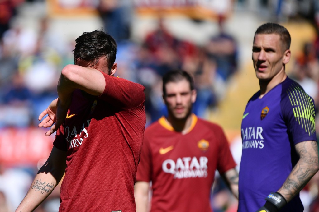 olsen cristante Roma vs Napoli - Serie A TIM 2018/2019