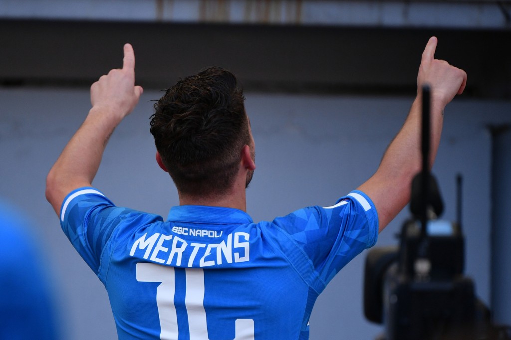 mertens Roma vs Napoli - Serie A TIM 2018/2019