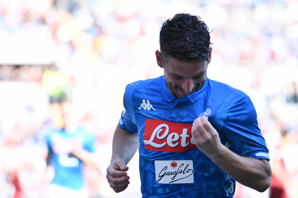 mertens Roma vs Napoli - Serie A TIM 2018/2019