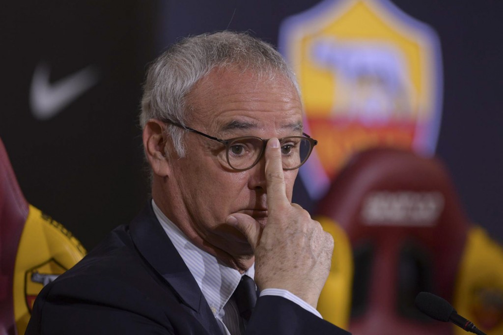 AS Roma, la prima conferenza stampa di mister Claudio Ranieri
