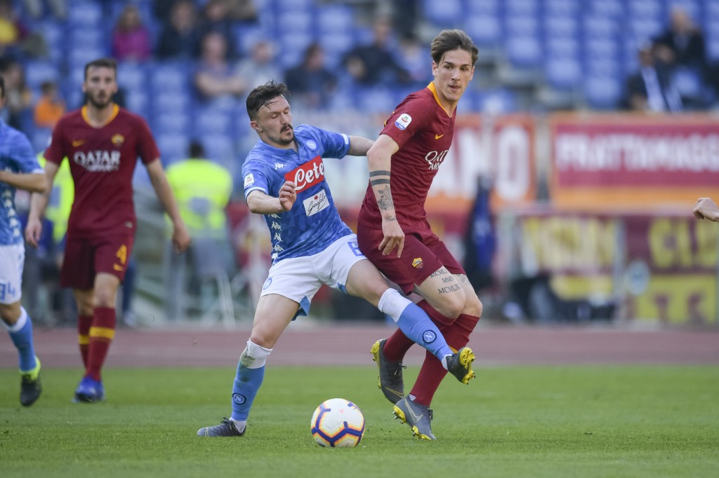 zaniolo mario rui Roma vs Napoli - Serie A TIM 2018/2019