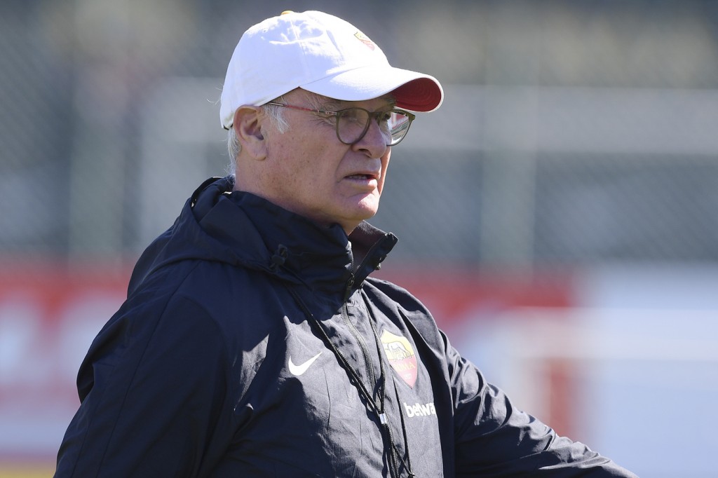 Allenamento_As Roma_Trigoria_Ranieri