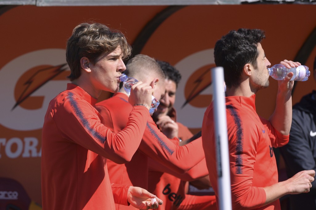 Allenamento_As Roma_Trigoria_Zaniolo