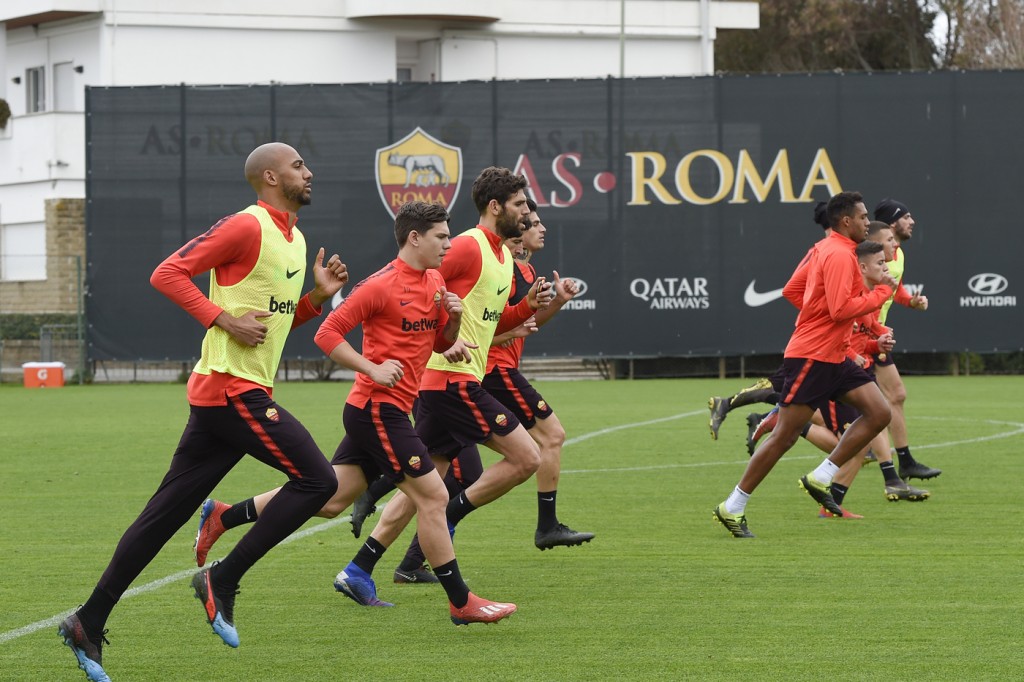 Trigoria Allenamento 8