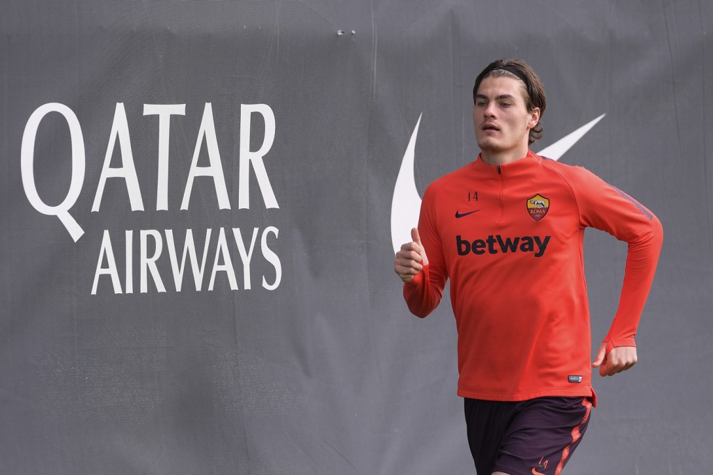 Schick Sessione di allenamento dell'AS Roma