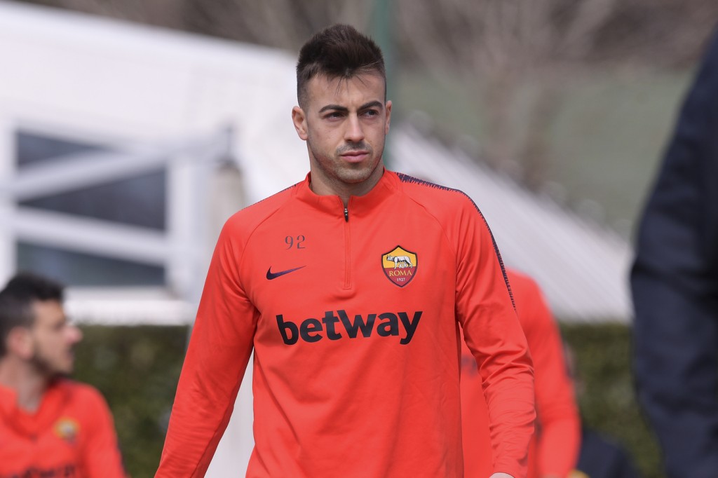 El Shaarawy Trigoria Allenamento 6