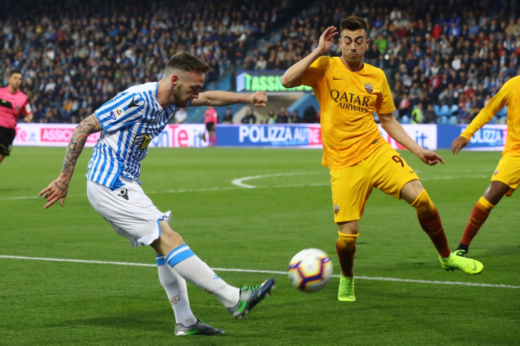 lazzari el shaarawy Spal vs Roma - Serie A TIM 2018/2019