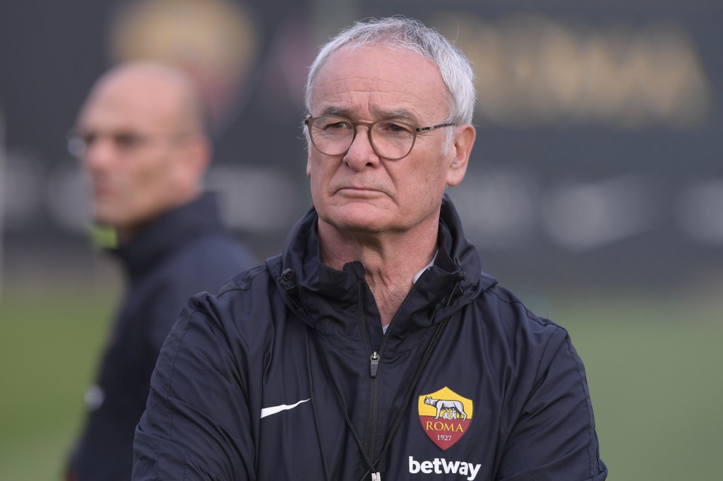AS Roma_Trigoria_Allenamento_Ranieri