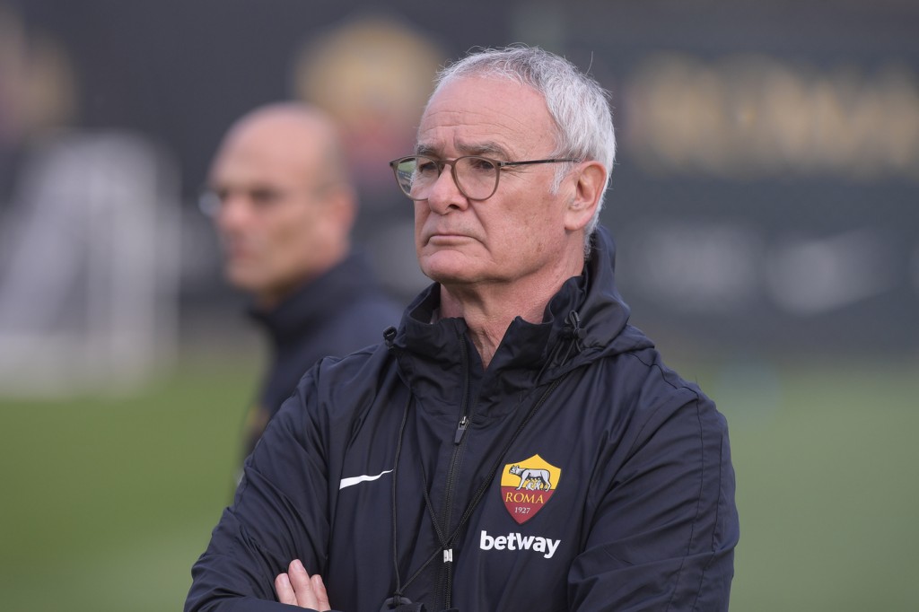 AS Roma_Trigoria_Allenamento_Ranieri