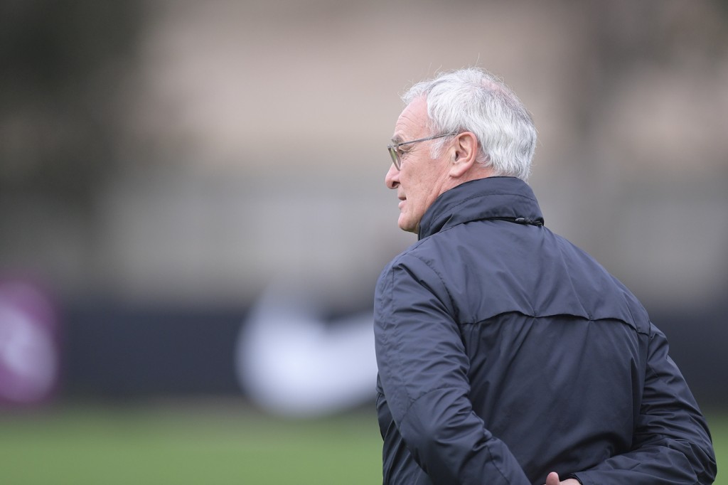 Trigoria_Allenamento_AS Roma_Ranieri