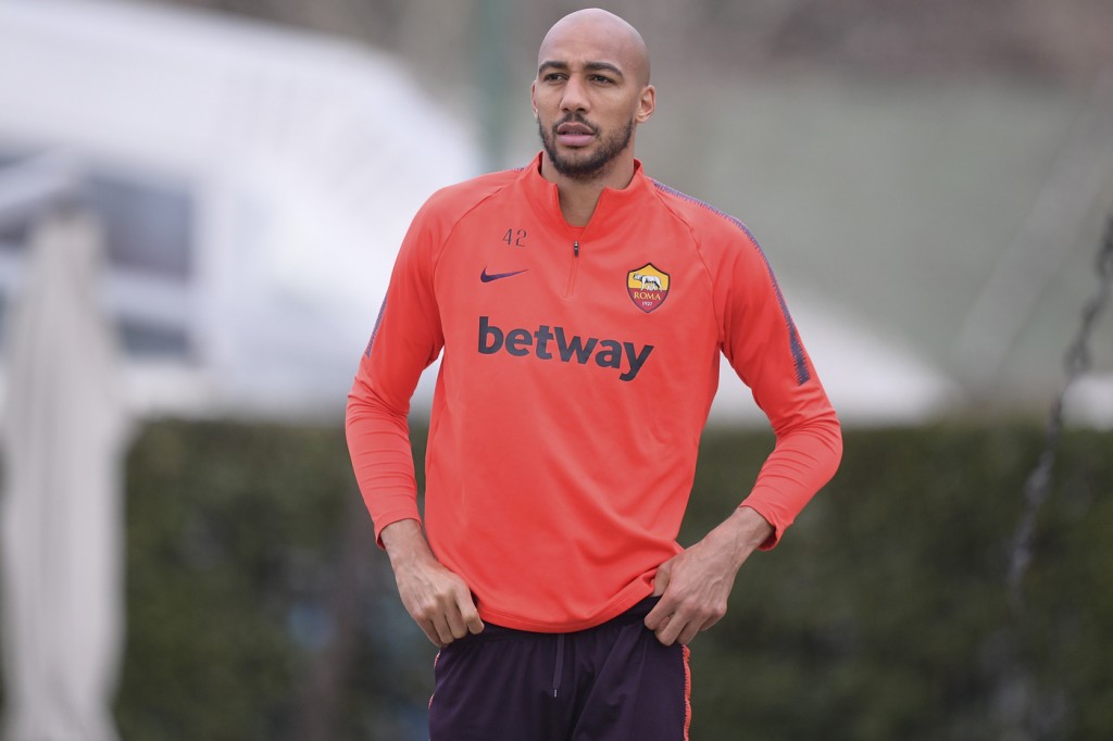 Trigoria_Allenamento_AS Roma_Nzonzi