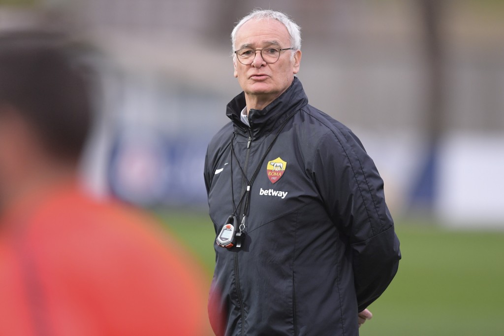 Trigoria_Allenamento_AS Roma_Ranieri