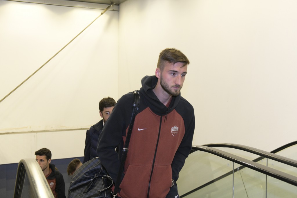 AS Roma_arrivo Ferrara_Cristante