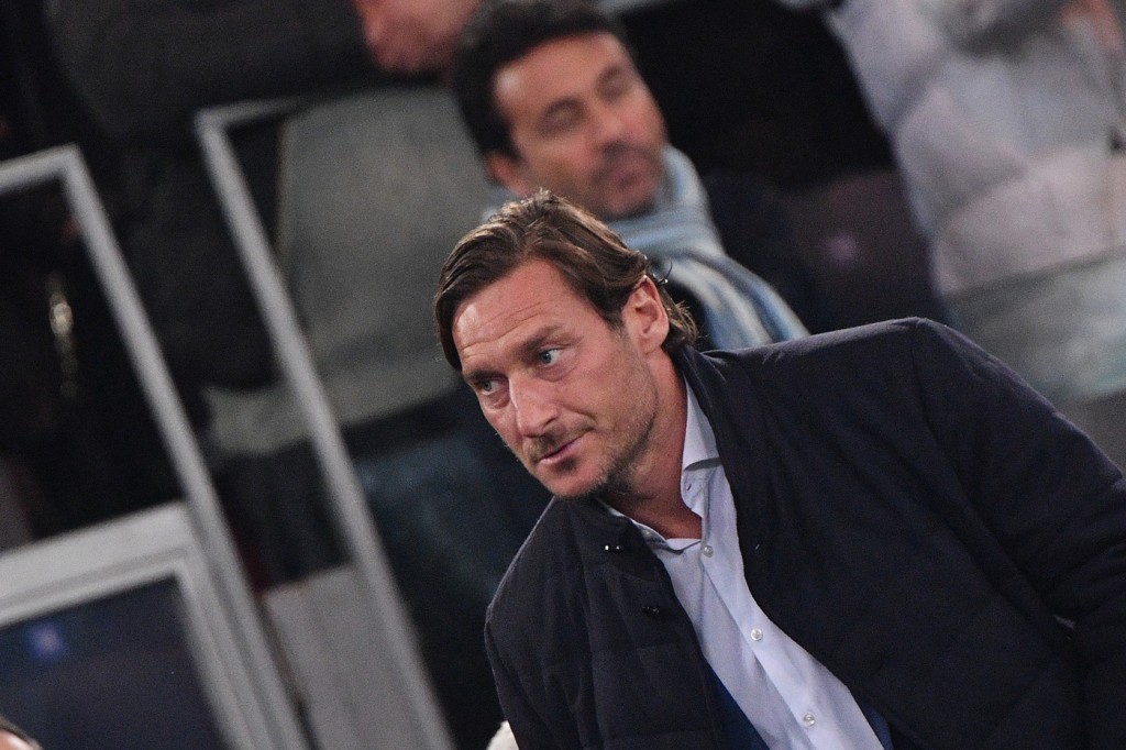 Totti Lazio vs Roma - Serie A TIM 2018/2019