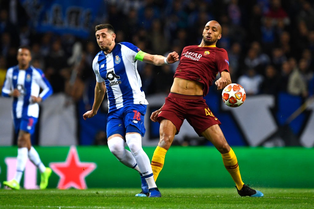 Nzonzi Herrera FC Porto v AS Roma - UEFA Champions League Round of 16: Second Leg